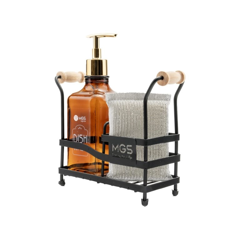 جا مایع ام جی اس شیشه‌‌ای استند دار کد 1010