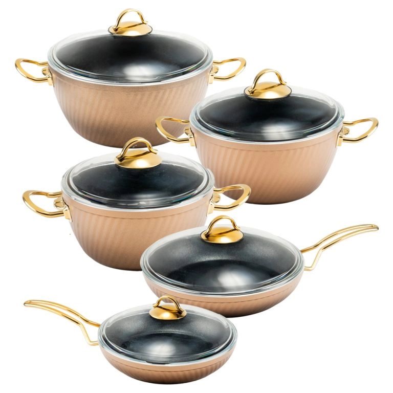 سرویس قابلمه 10 پارچه ام جی اس طرح فورج کد FR02S