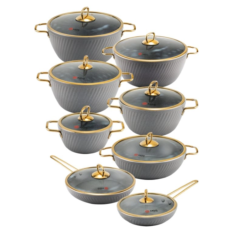 سرویس قابلمه 16 پارچه ام جی اس فورج کد FR04G