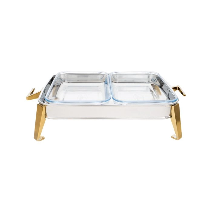 سوفله دوقلو مستطیل طلای MGS کد OW4104