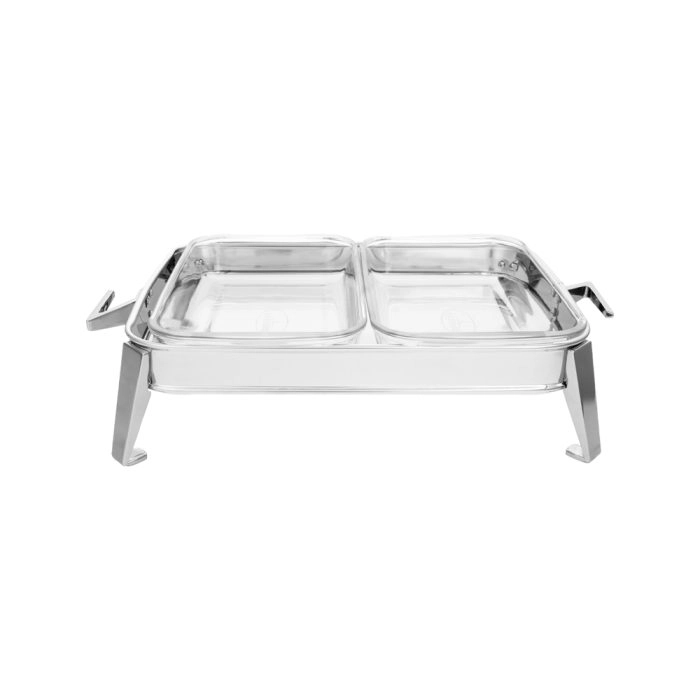 سوفله دوقلو مستطیل کروم MGS کد OW4104