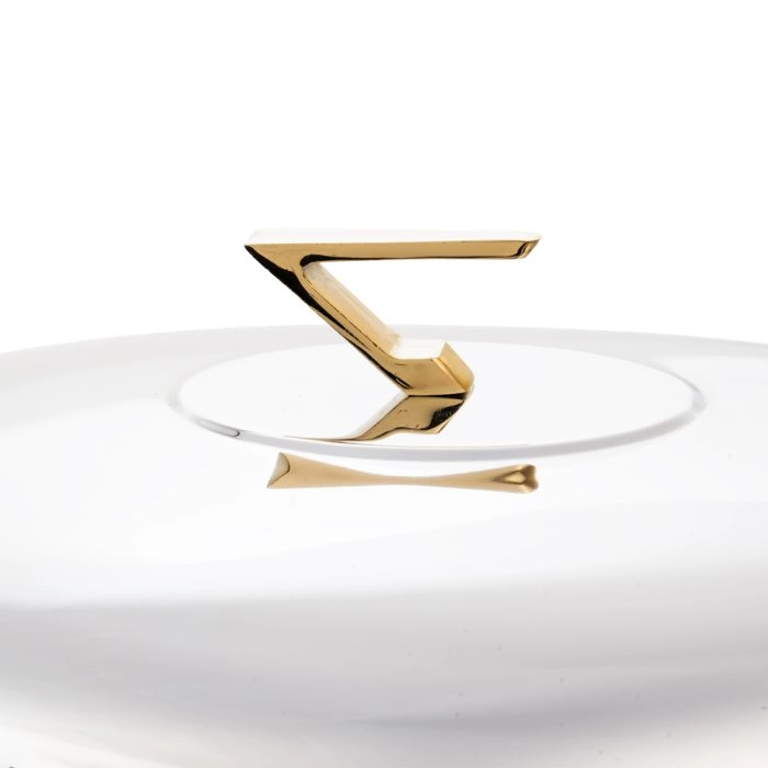 سوفله بزرگ بیضی طلایی MGS کد OW4105