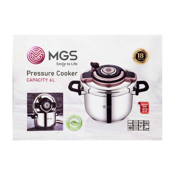 زودپز 6 لیتری MGS کد PC702