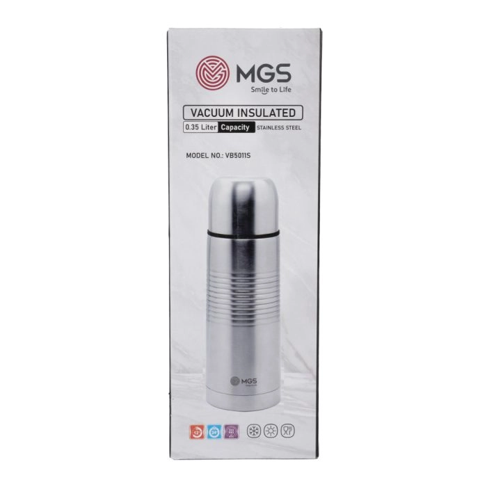 فلاسک 0.35 لیتر استیل قلمی MGS کد VB5011S