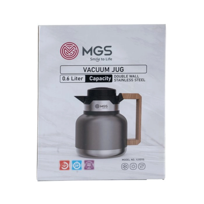فلاسک ام جی اس 0.6 لیتر استیل کد VJ1011S