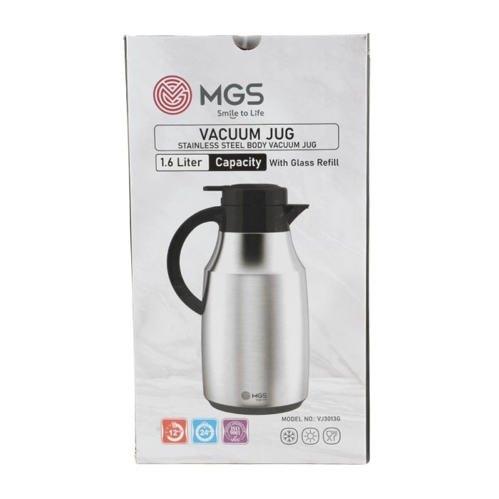 فلاسک 1.6 لیتر استیل MGS کد VJ3013G