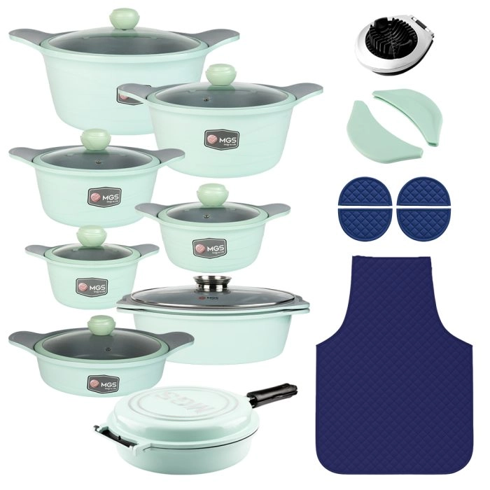 mgs-corean-d-23-piece-pot-set