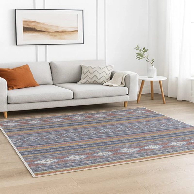 فرش ماشینی مینیمال هانوکس طرح پیران کد HANM.006-2