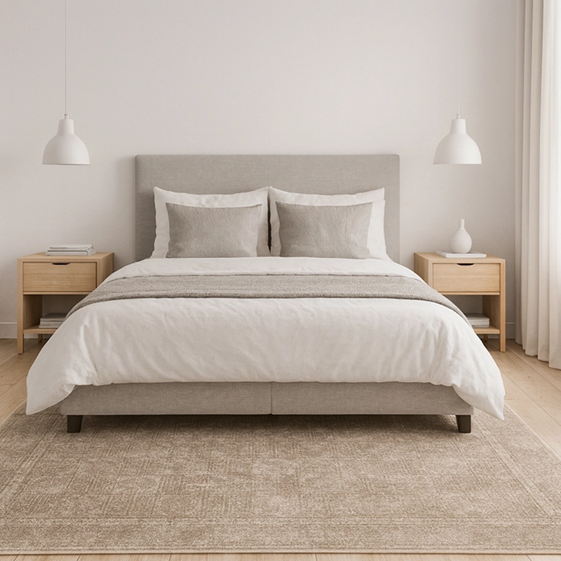 فرش ماشینی مینیمال هانوکس طرح صابر کد HANM.002.1-1