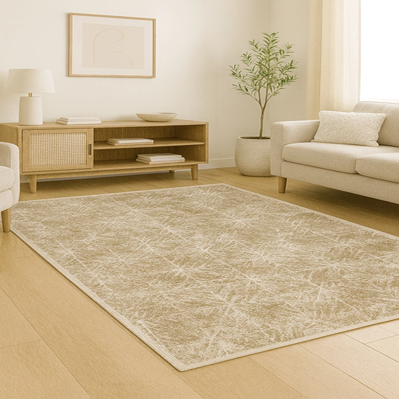 فرش ماشینی مینیمال هانوکس طرح زانیار کد HANM.009-1