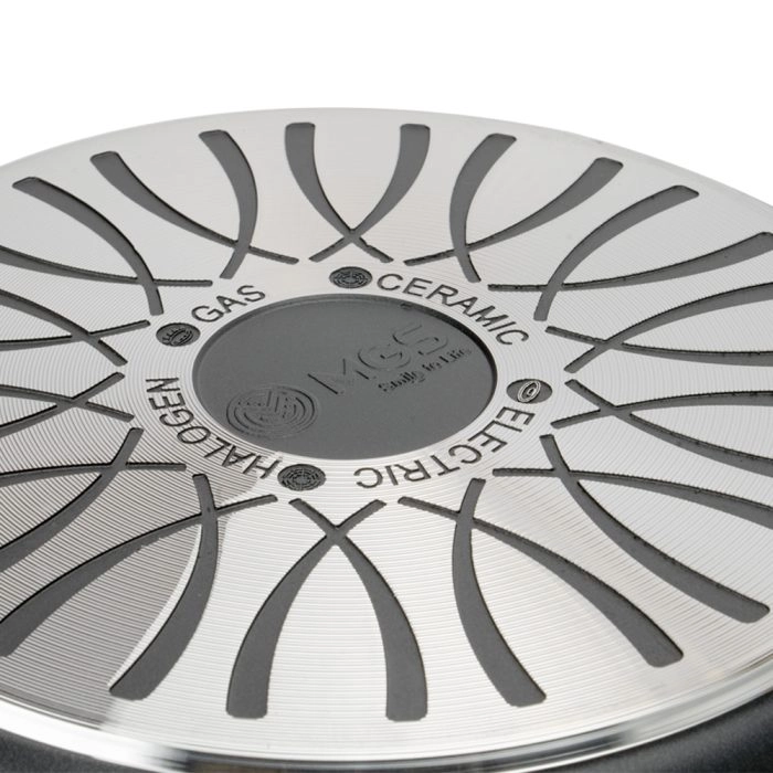 پشت قابلمه دو دسته سایز 36 گرانیت طرح ایتالیا B