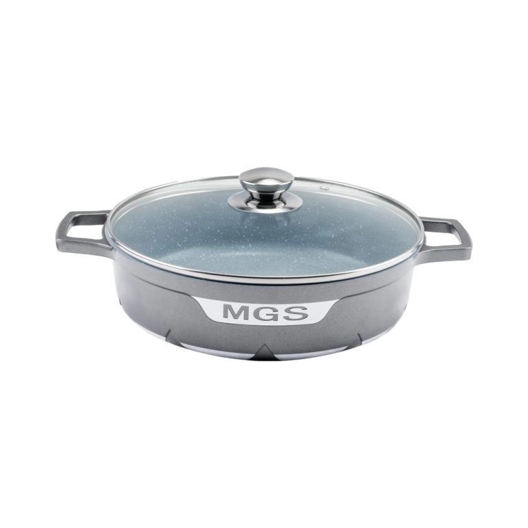 تابه ام جی اس سایز 28 دو دسته گرانیتی طرح C جرمنی