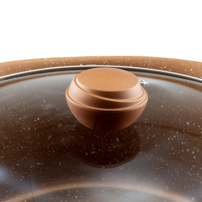 سرویس قابلمه 15 + 2 پارچه گرانیت طرح کره ای C