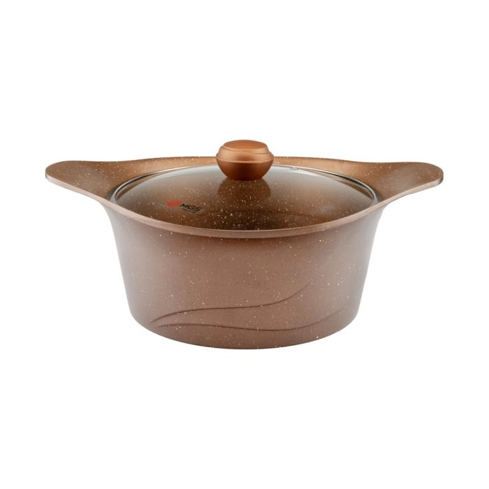 سرویس قابلمه 15 + 2 پارچه گرانیت طرح کره ای C