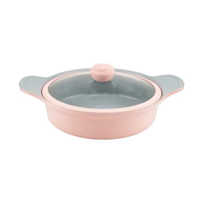 سرویس قابلمه 23 پارچه گرانیت ام جی اس طرح کره ای D