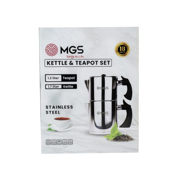 کتری D 2.5 لیتری ام جی اس استیل کد K41026