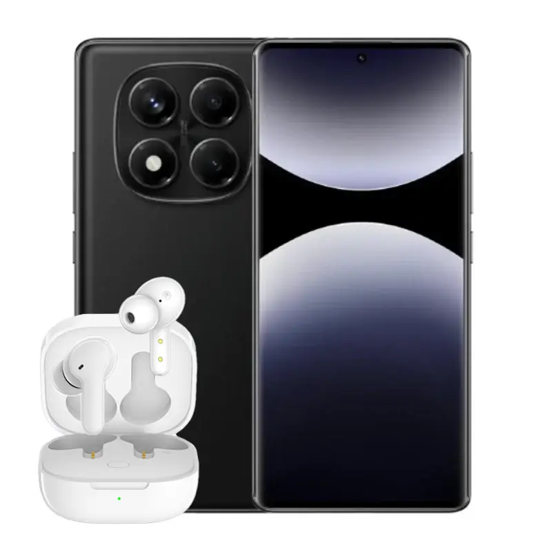 گوشی موبایل شیائومی Redmi Note 14 Pro 4G - به همراه هندزفری QCY T13 مشکی