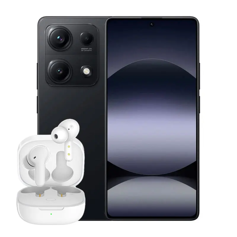 گوشی موبایل شیائومی Redmi Note 14s 4G - به همراه هندزفری QCY T13 مشکی