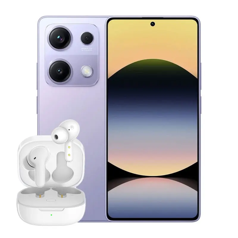 گوشی موبایل شیائومی Redmi Note 14s 4G - به همراه هندزفری QCY T13 بنفش