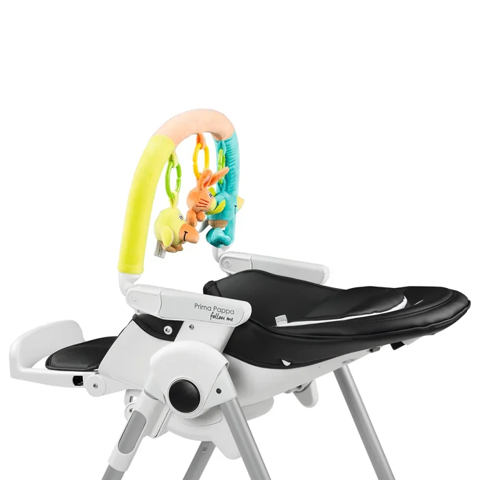 صندلی غذا پگ پرگو Peg Perego Prima Pappa Follow Me ذغالی