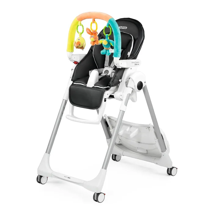 صندلی غذا پگ پرگو Peg Perego Prima Pappa Follow Me ذغالی