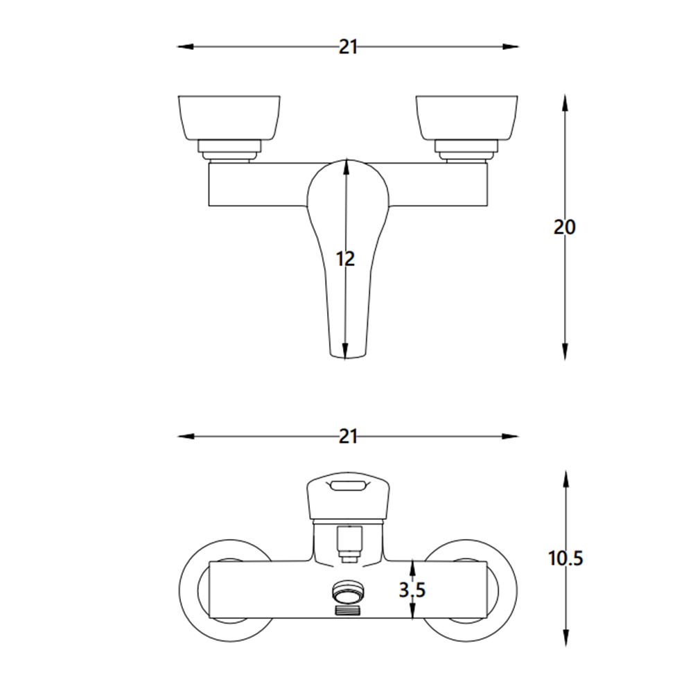 شیر حمام کسری مدل آبتین