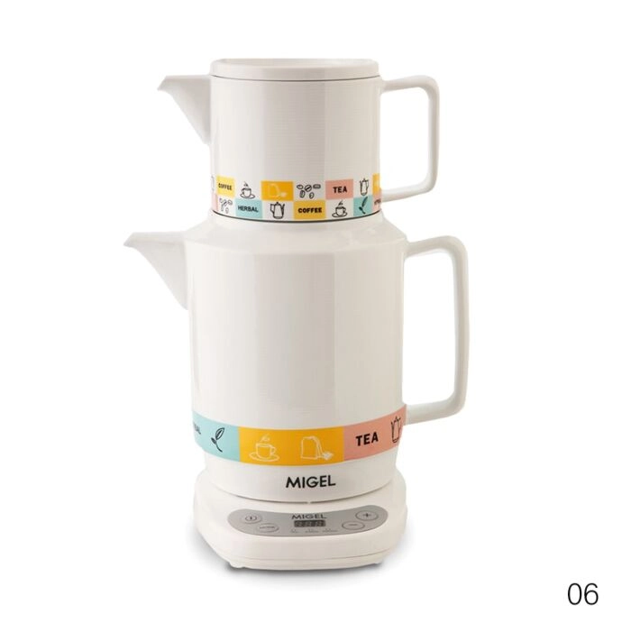 چای ساز میگل GTS 112 سفید نارنجی