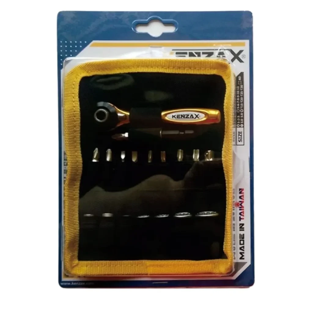 Kenzax 19-Piece Screwdriver Bit Set, Model KBR-119 (7)