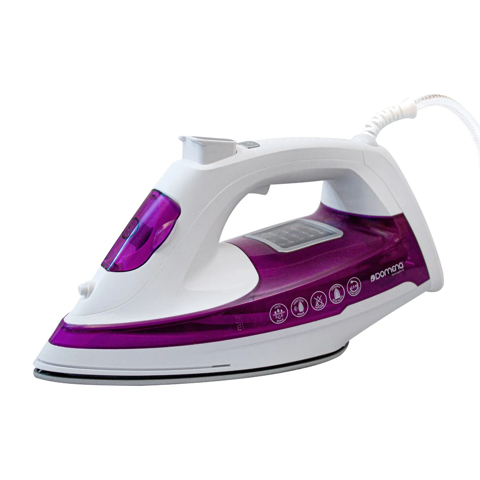 Manual iron DI118 Domna-purple