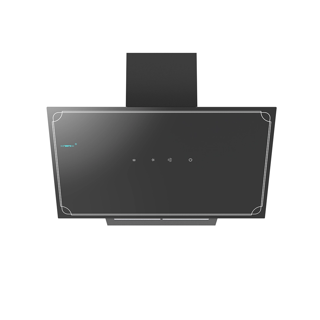 هود مورب شیشه ای روکار رابیتس مدل RH-119L خط دار