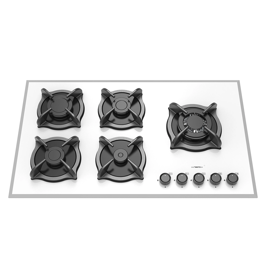 اجاق گاز شیشه ای توکار رابیتس RG-546W سفید