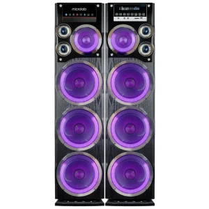 اسپیکر میکرولب 310101CY سیلیکون مشکی رقص نور-1