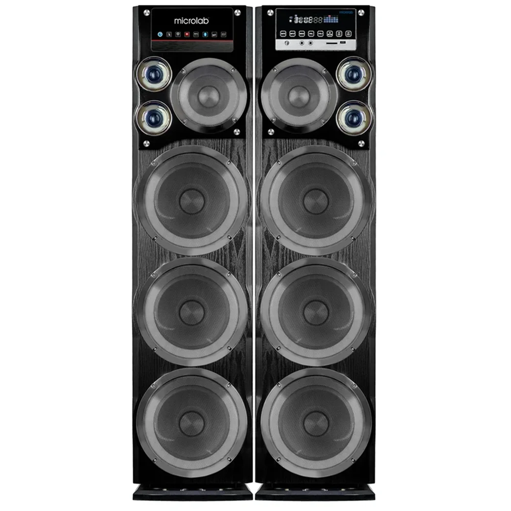 اسپیکر میکرولب 310101CY سیلیکون مشکی رقص نور-2