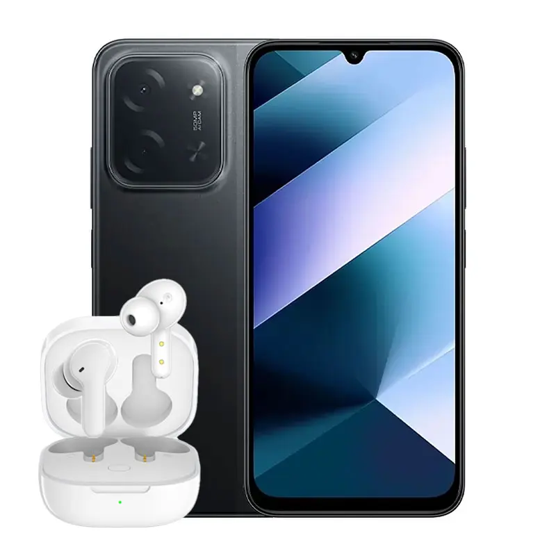 گوشی موبایل شیائومی پوکو Poco C85 مشکی - به همراه هندزفری QCY T13