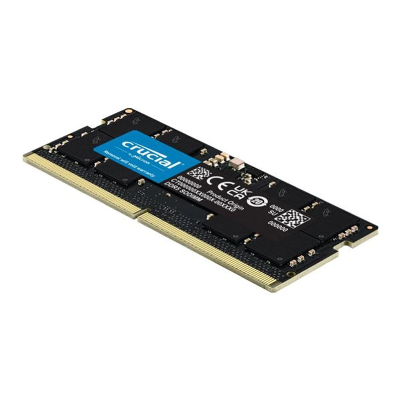 رم لپ تاپ DDR5 تک کاناله 4800 مگاهرتز CL40 کروشیال مدل CT16 ظرفیت 16 گیگابایت