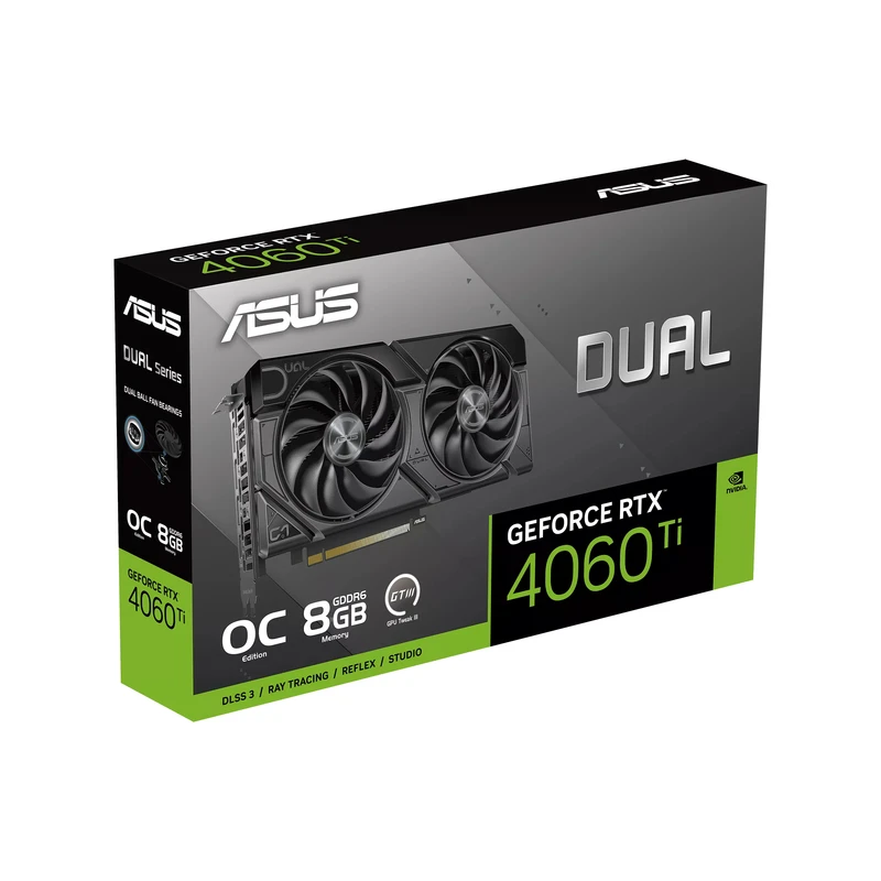 کارت گرافیک ایسوس مدل Dual GeForce RTX 4060 Ti EVO OC Edition 8GB GDDR6