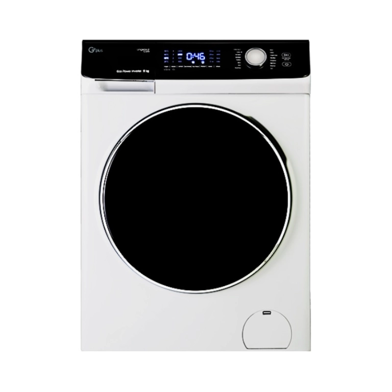 ماشین لباسشویی جی پلاس GWM-M9542w ظرفیت 9 کیلوگرم موتور Brushless