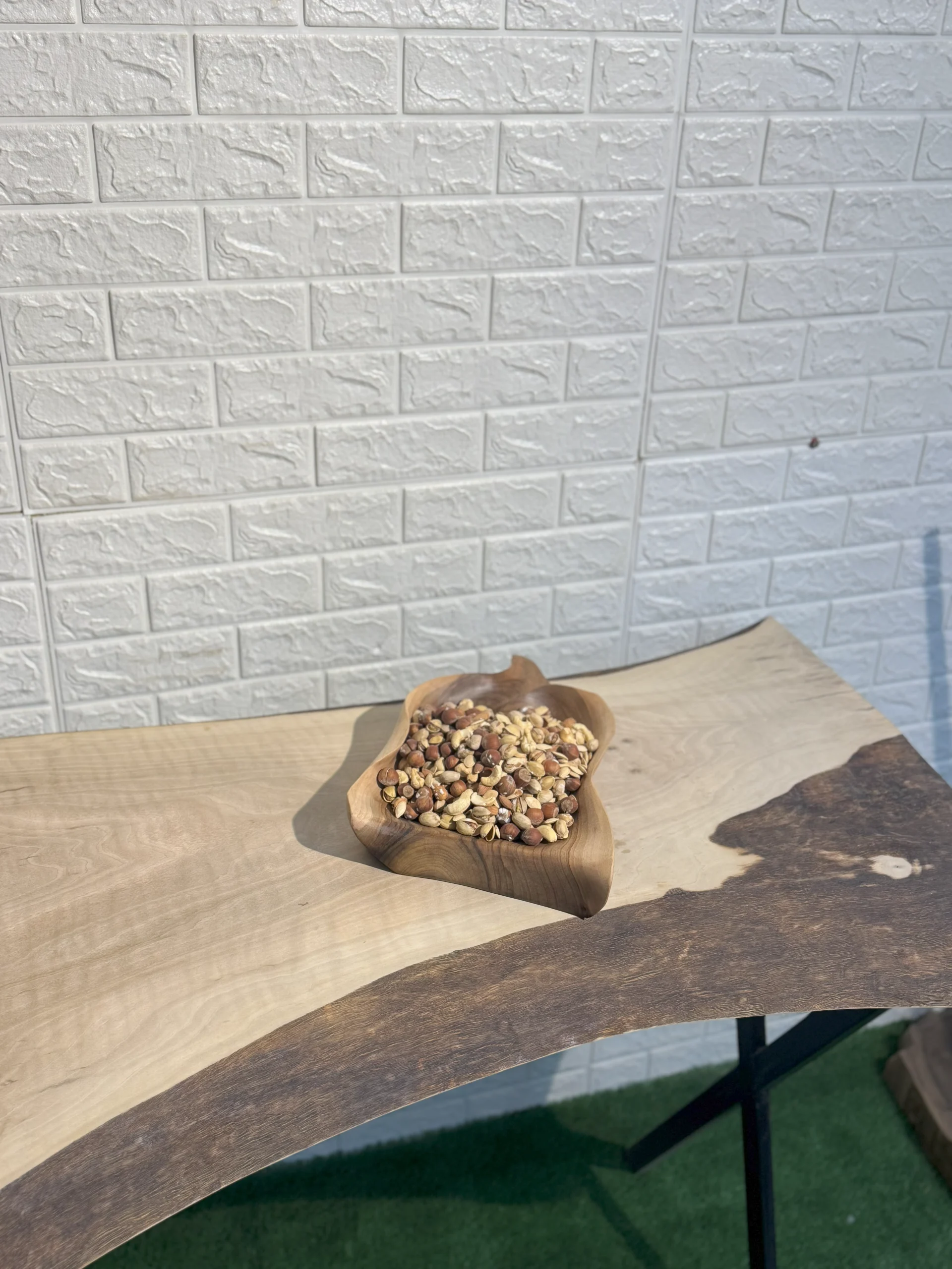 میوه خوری چوب گردو کیو وود کد 3009