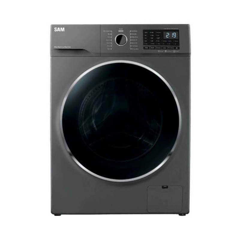 ماشین لباسشویی سام مدل P1475 ظرفیت 9 کیلوگرم موتور اینورتر BLDC