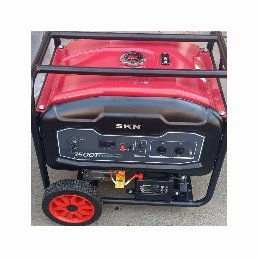 موتور برق بنزینی SKN 8500E – BW چرخ دار