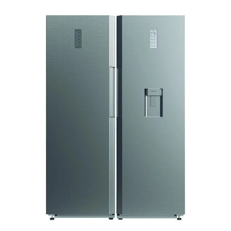 یخچال فریزر دوقلو دوو مدل SRI/SFI-20SS استیل یخساز اتوماتیک داخلی آبریز دار