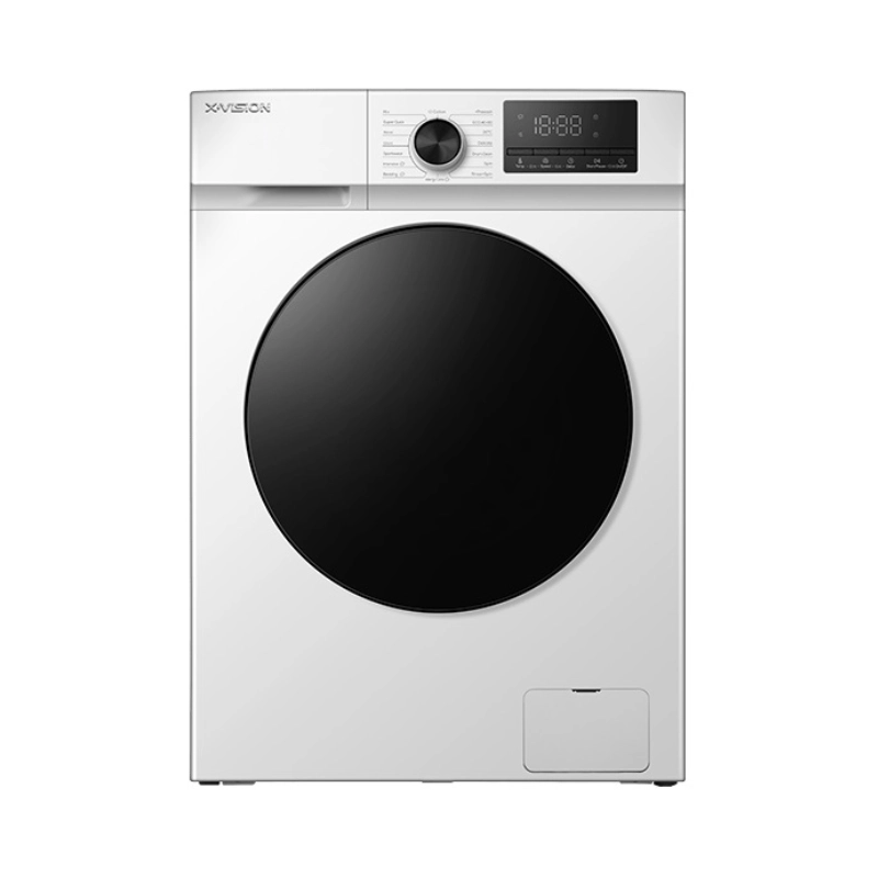 ماشین لباسشویی ایکس ویژن مدل TF94-AWBL ظرفیت 9 کیلوگرم موتور اینورتر BLDC
