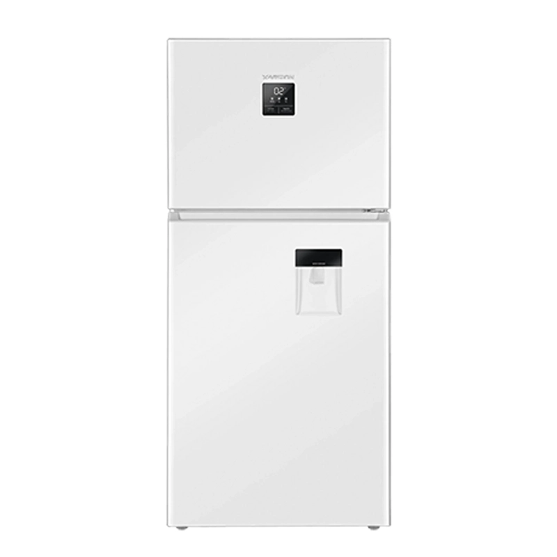 یخچال فریزر کمبی فریزر بالا ایکس ویژن مدل TT582-AWD آبریز دار