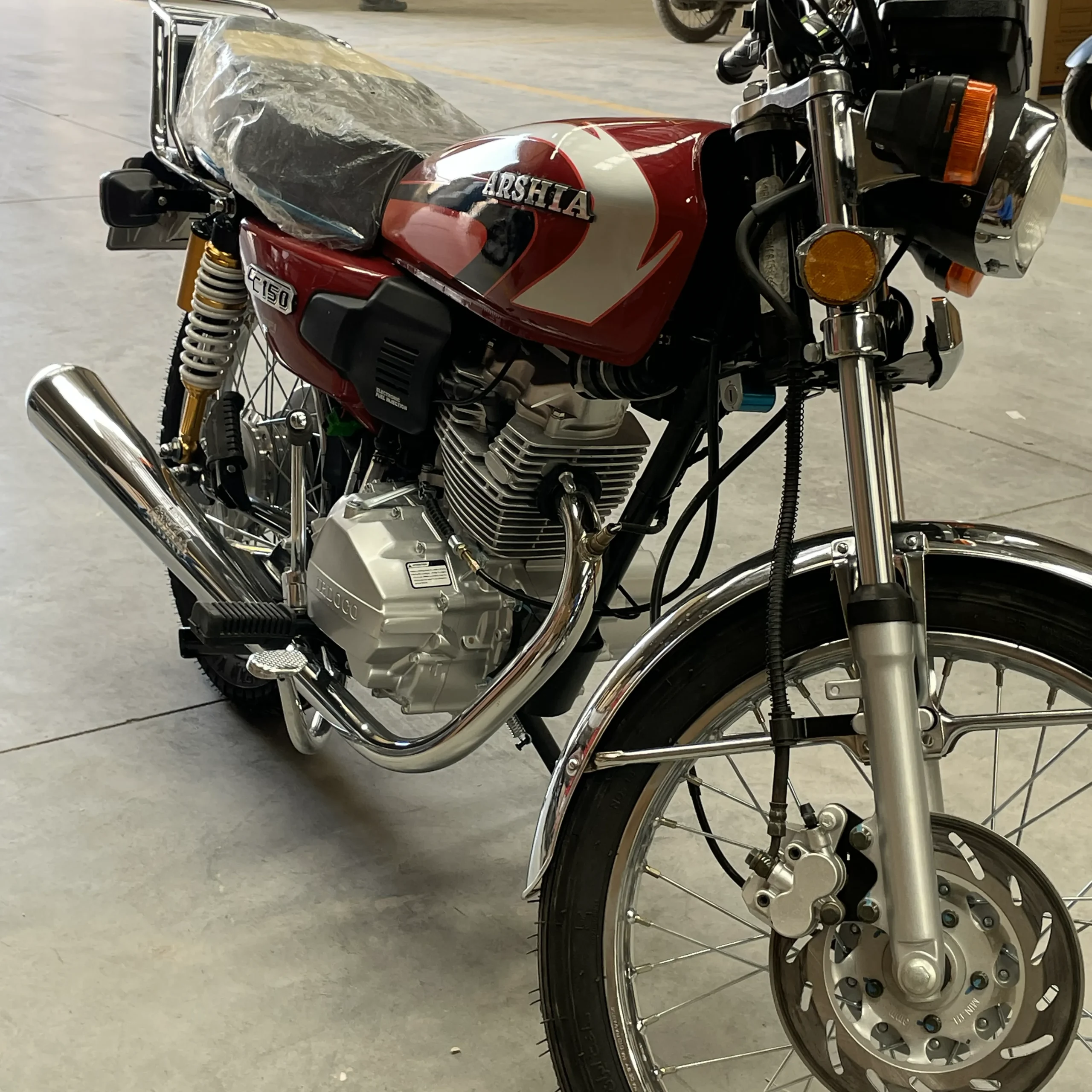 موتور سیکلت آرشیا ۱۵۰ CDI پره ای، ترمز دیسکی،ریموت دار، کیلومتر دیجیتال