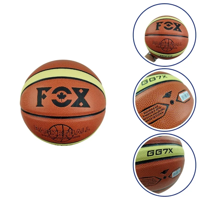 توپ بسکتبال سایز 7 چرمی فاکس GG7X
