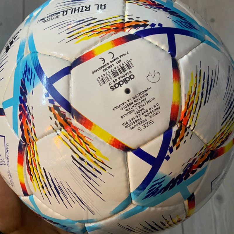 توپ فوتبال سایز ۵ قطر ۲۰۲۲ دوختی