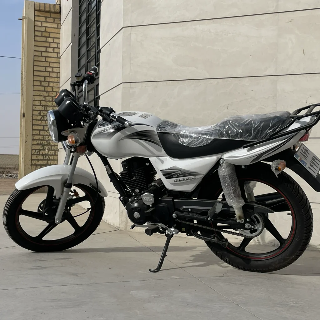 موتور سیکلت زمرد super boy150 -سفید