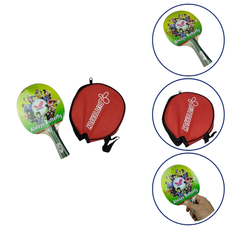 راکت پینگ پنگ 201 با کاور Butterfly