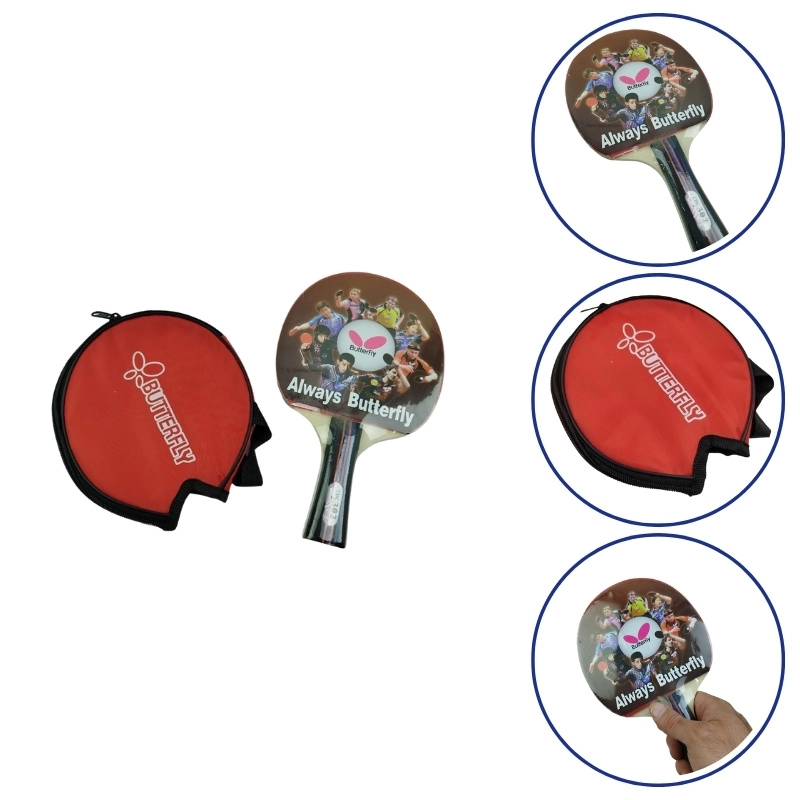 راکت پینگ پنگ 302 با کاور Butterfly