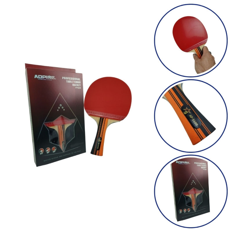 راکت پینگ پنگ آئوپی اورجینال پنج ستاره - تک راکت